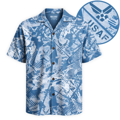 US Air Force Hawaiian Shirt
