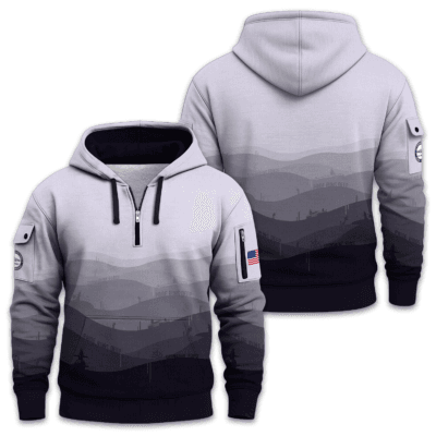 US Navy Submarine Quarter Zip Hoodie