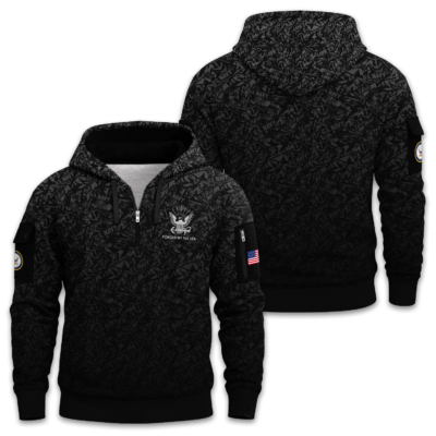 US Navy Quarter Zip Hoodie