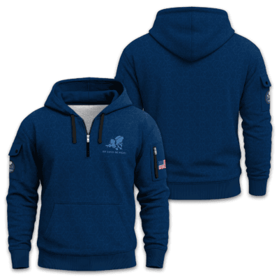 US Navy Seabee Quarter Zip Hoodie