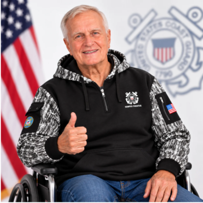 US Coast Guard Quarter Zip Hoodie