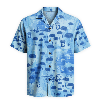 US Army - 101st AirBorne Division Hawaiian Shirt