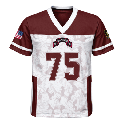 US Army 75th Ranger Regiment Football Jersey