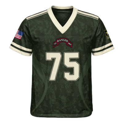 US Army 75th Ranger Regiment Football Jersey