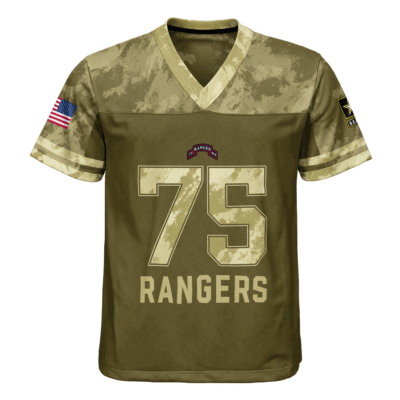 US Army 75th Ranger Regiment Football Jersey