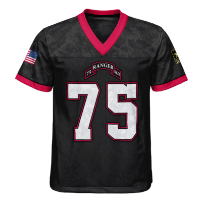 US Army 75th Ranger Regiment Football Jersey