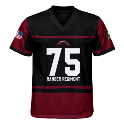 US Army 75th Ranger Regiment Football Jersey