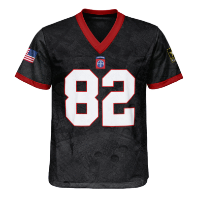 US Army 82nd Airborne Division Regiment Football Jersey