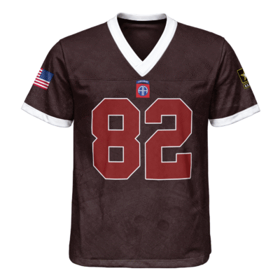 US Army 82nd Airborne Division Regiment Football Jersey