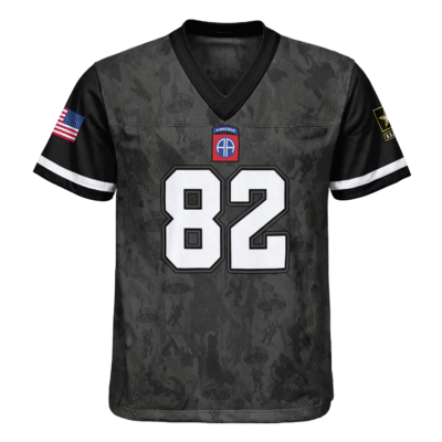 US Army 82nd Airborne Division Regiment Football Jersey