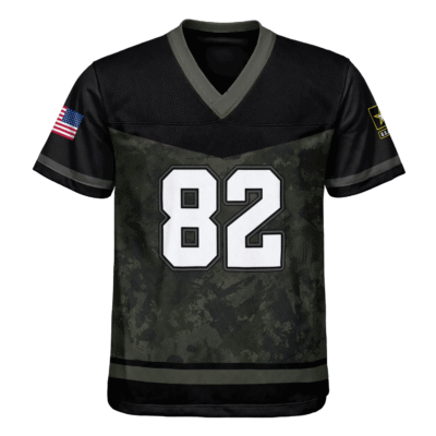 US Army 82nd Airborne Division Regiment Football Jersey