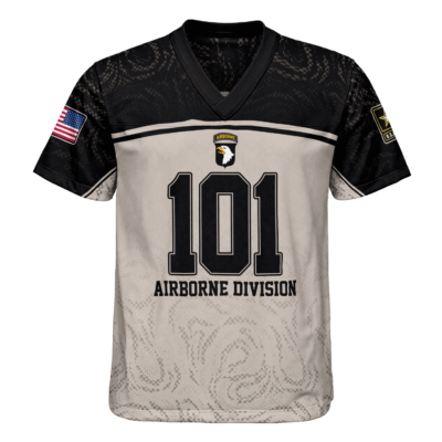 US Army 101st Airborne Division Regiment Football Jersey