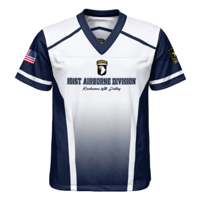 US Army 101st Airborne Division Regiment Football Jersey