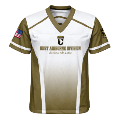 US Army 101st Airborne Division Regiment Football Jersey