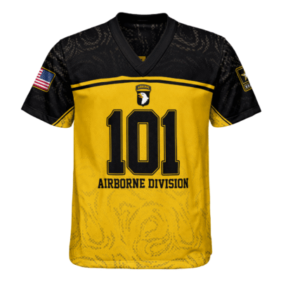 US Army 101st Airborne Division Regiment Football Jersey