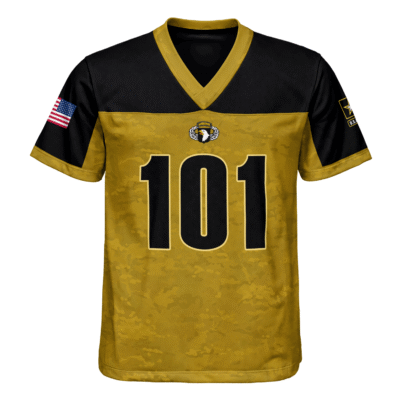 US Army 101st Airborne Division Regiment Football Jersey