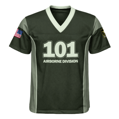 US Army 101st Airborne Division Regiment Football Jersey